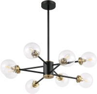 WINGBO 8-Light Modern Chandelier, Sputnik Pedant Light Fixture