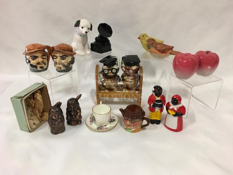 Lot of Vintage Salt and Pepper Shakers