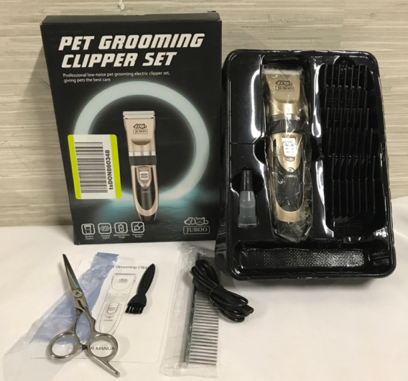 Pet Grooming Clipper Set like new untested