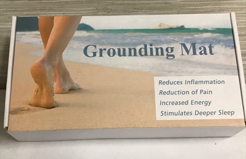 Grounding Mat Reduces Inflammation & Pain Increase Energy Deeper Sleep like new untested