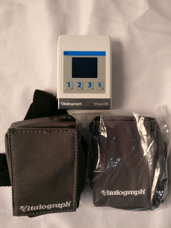 Vitalograph VitaloJAK Cough Monitor & 2 Cases