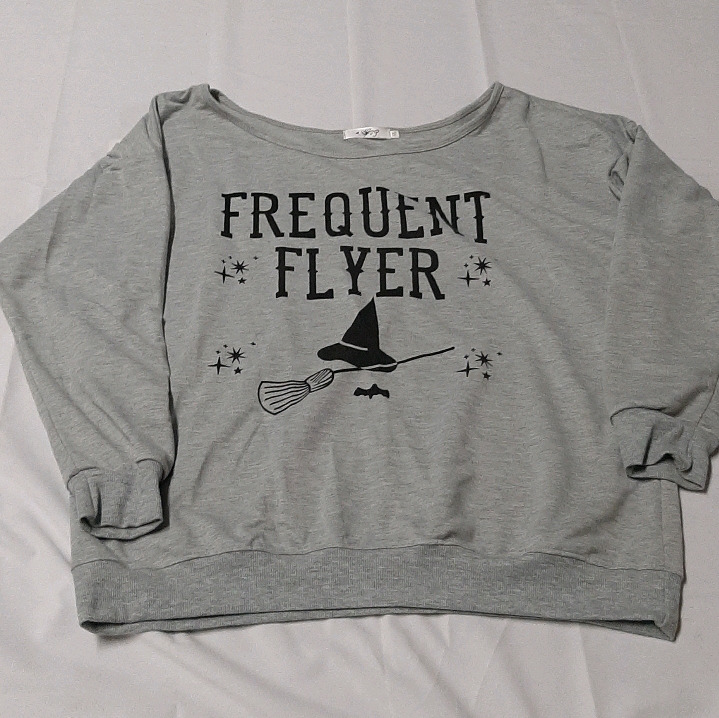 Frequent Flyer Sweatshirt Size XL