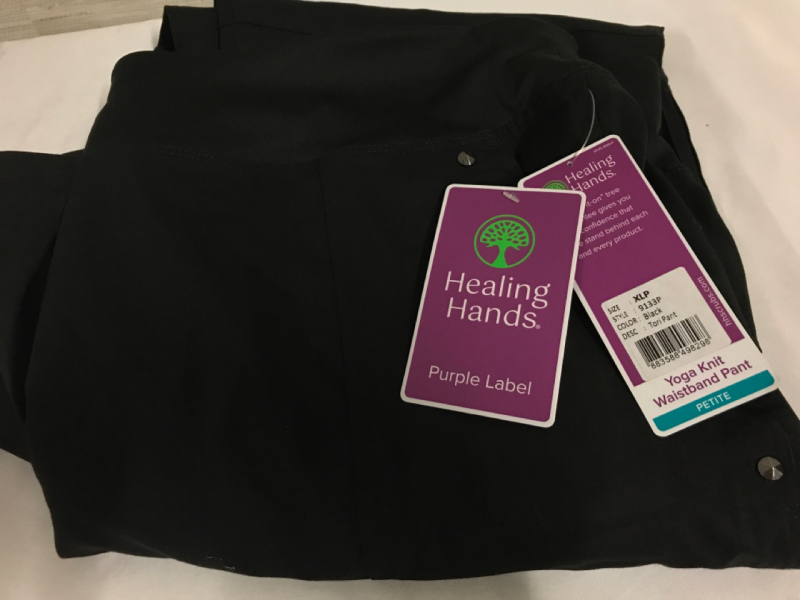 Healing Hands Tori Yoga Knit Waistband Pant Petite XLP Tags on New