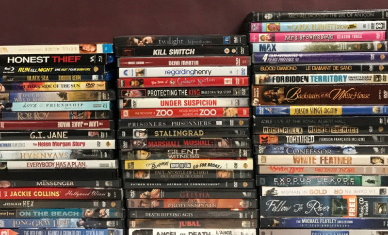 DVD Movie Lot . 60 DVD Movies / TV Shows . Various Titles