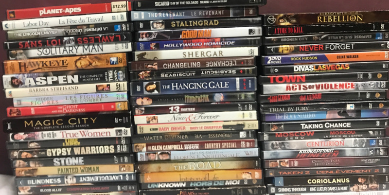 DVD Movie Lot . 60 DVD Movies / TV Shows . Various Titles