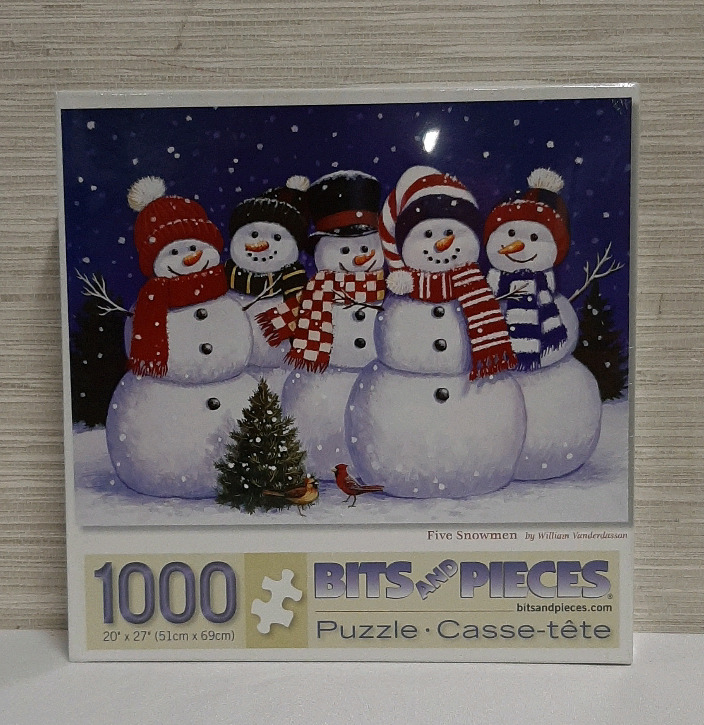 Bits and Pieces 1000 Piece Jigsaw Puzzle