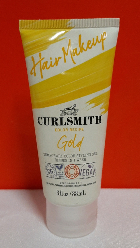 New Curlsmith Gold Hair Makeup Retail $25 US