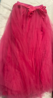 Long Pink Ballerina Skirt
