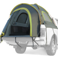 NEW JoyTutus Pickup Truck Tent Waterproof PU2000mm Double Layer for 2Person Portable Truck Bed Tent 5.5'-6' Camping Preferred