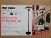 New - Star Patio Free Standing Electric Patio Heater . 1500w , 78.5" Tall - 2