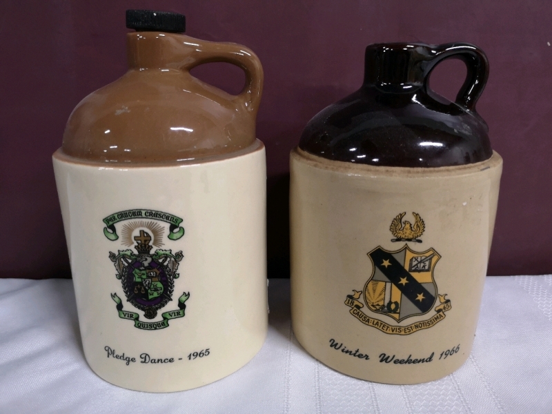 2 Vintage Jugs - 7" Tall