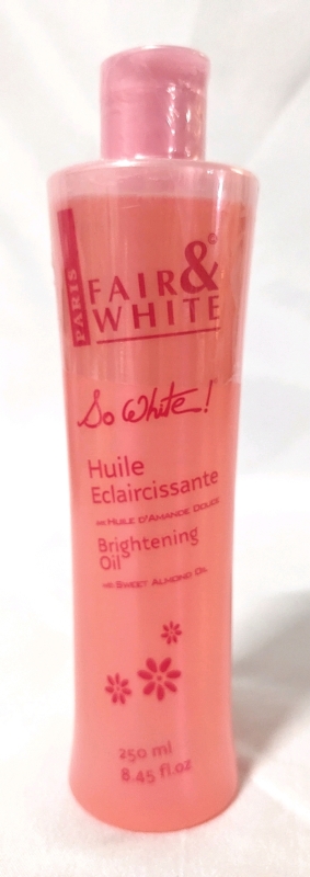 New Fair & White Paris "So White!" Brightening Oil 250ml