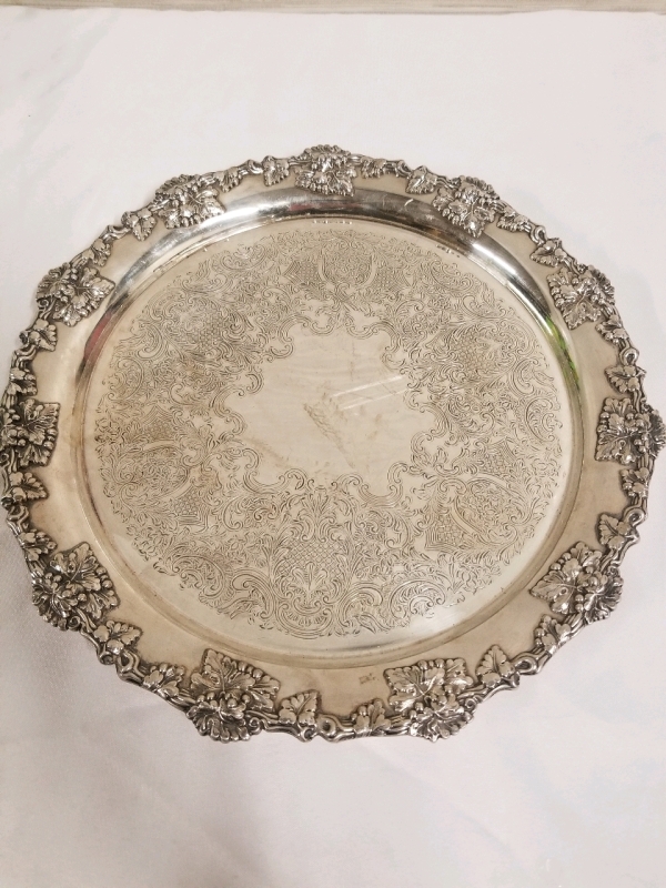 Birks Regency plate silver tray