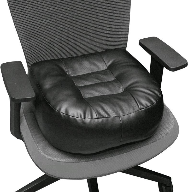 New YOUFi Leather Seat Cushion Extra-Thick Booster