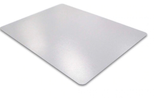 As New PVC Smooth-Backed 36 Inch x 48 Inch Chair Mat For Hard Floor Protection