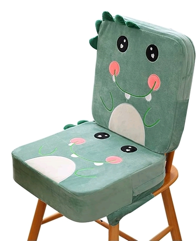 New 2-Piec3 Dinosaur-Themed Toddler Booster Seat Cushions