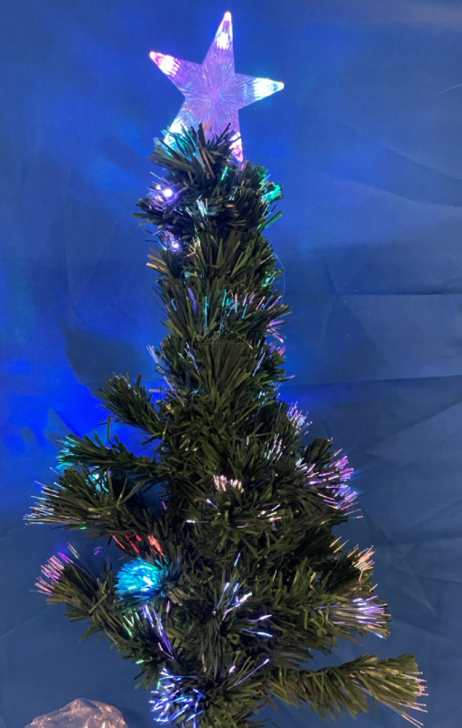 NEW Powerstone Goplus 3FT Pre-lit Christmas tree and Snowflake decorations