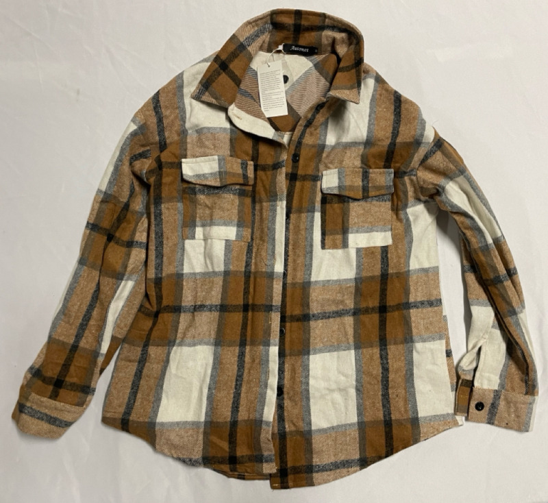 NEW Automet Plaid Shirt size Medium