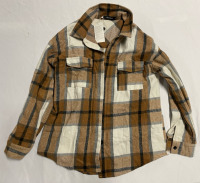 NEW Automet Plaid Shirt size Medium