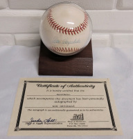 Don Drysdale Brooklyn Dodgers Signed BaseBall with COA by Shop at Home Inc.
