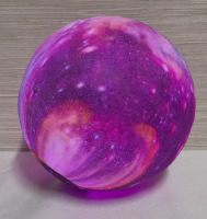 Galaxy Lamp. Rechargeable Charge Cord and Stand not in box 24" Circumference