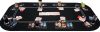 New YUZPKRSI 3 in 1 Poker Table Top