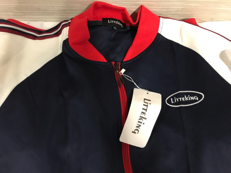 New LittleKing Men&rsquo;s Joging Suit Jacket & Pants 2XL Tag On