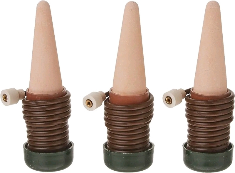 New Blumat Classic Automatic Self Watering Plant Stakes (3 Pack) | Vacation Plant Watering Spikes