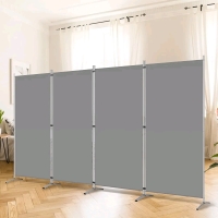 New - RANTILA 4 Panel Room Divider, 6 Ft Tall Folding Privacy Screen Room Divider