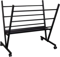 New - Falling-In Art Metal Print Rack . Missing 9 Bolts See Photo for Bolts Needed