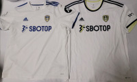 LEEDS United FC 2021 / 2022 Home Jerseys . Size 2XL . Pre-owned
