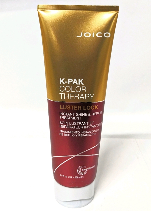 New JOICO K-PAK Color Therapy Luster Lock Shine & Repair Treatment 250ml