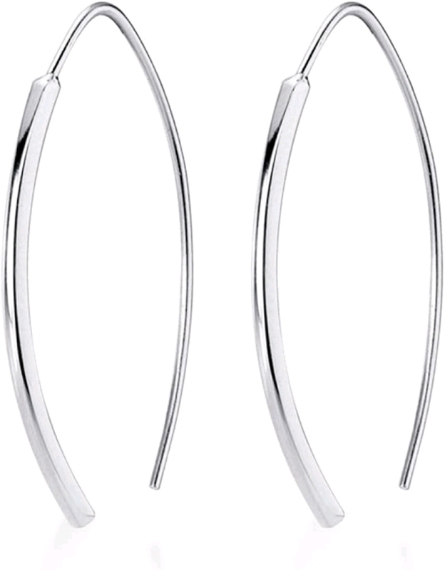 New SLUYNZ 925 Sterling Silver Bar Dangle Earrings