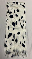 NEW Dalmatian style soft winter scarf