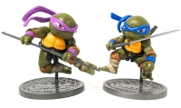 2 TEENAGE MUTANT NINJA TURTLES Display Figures 5" Tall : Donatello & Leonardo