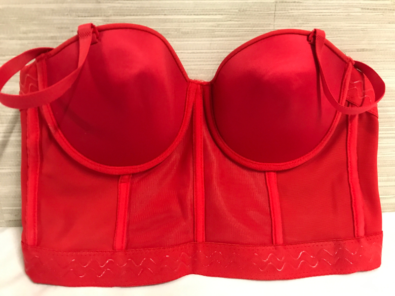 Red Camisole Bustier Lingerie size 38