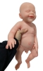 New Solid Silicone Reborn Baby Boy Doll with Embedded Eyelashes! - 2