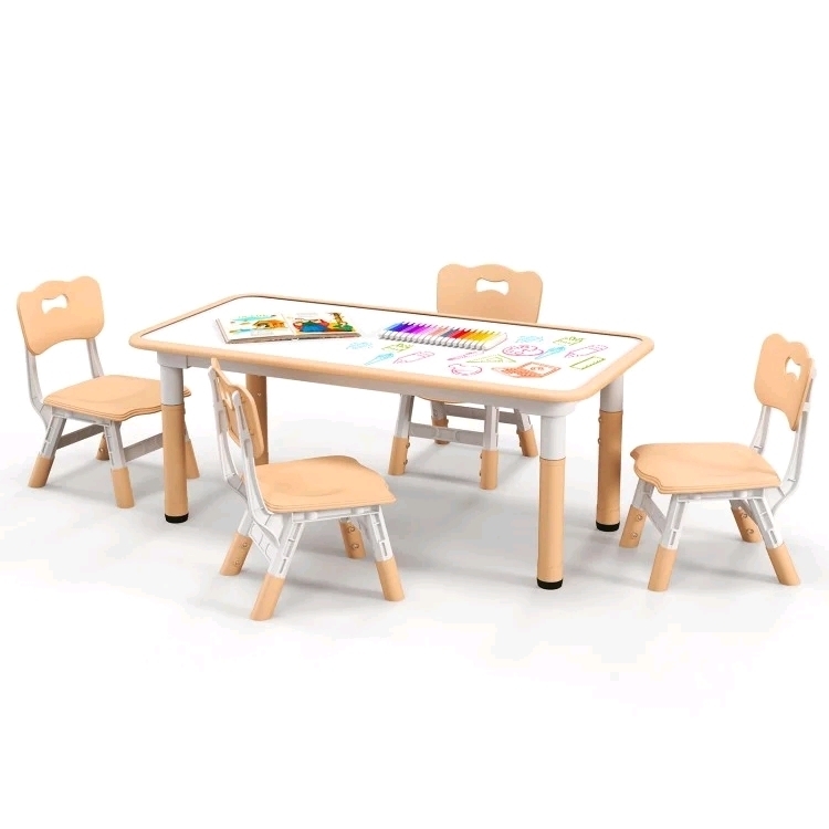 Kid's Desk and Chairs Set CF-2406