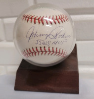 Johnny Podres Brooklyn Dodgers 1955 W.S. MVP Signed Baseball , No COA