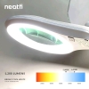 New Neatfi 1200 Lumens Magnifying Lamp with Clamp in White - 2