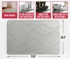 New Simply Slap Diatomaceous Stone Bath Mat - Absorbent & Slip-Resistant Stone 23.6" x 15.4"