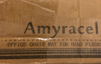 Amyracel Office Chair Mat For Hard Floors 46&rdquo;x60&rdquo;