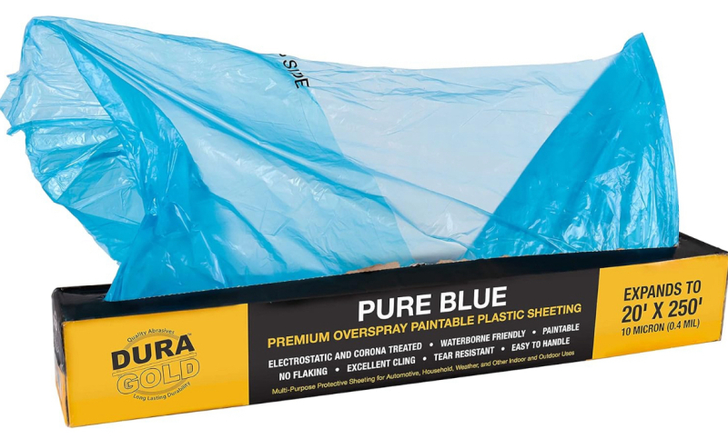 DuraGold Pure Blue Plastic Sheeting