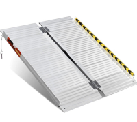 New ORFORD Non Skid Folding Wheelchair Ramp 3ft, 800 lbs Weight Capacity