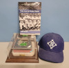 Brooklyn Dodgers MLB Baseball Sports Memorabilia . Book , Mini Field & Cap