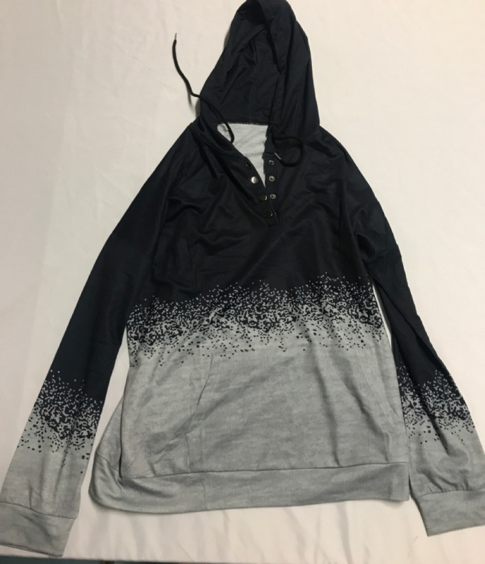 X-Large Hoodie with Buttons