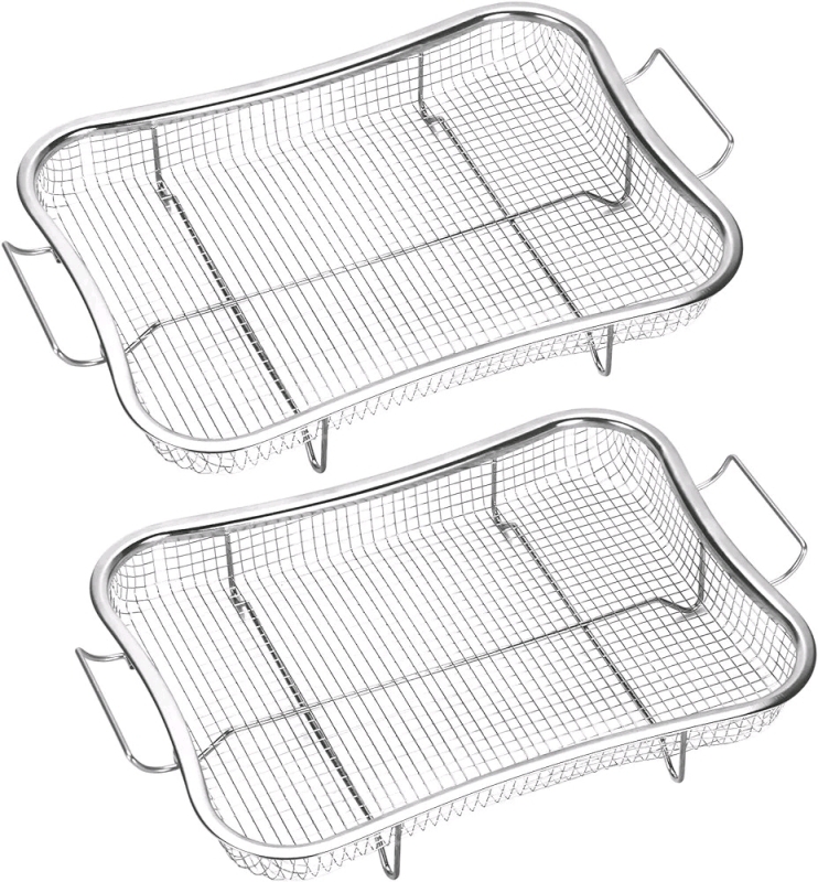 2 New Gechain Crispy Baskets 12.2&rdquo; x 9&rdquo;