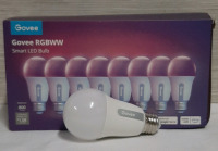 8 Govee RGBWW Smart LED Bulbs 800 Lumens Works with Alexa