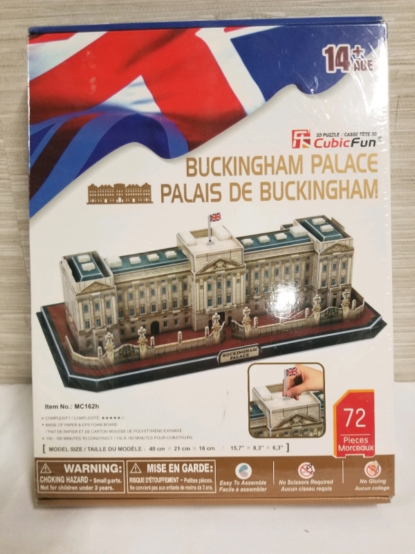 New Cubic Fun Buckingham Palace 3d puzzle
