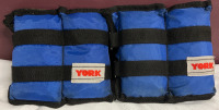 2 Pairs of 5 Pound Ankle Weights